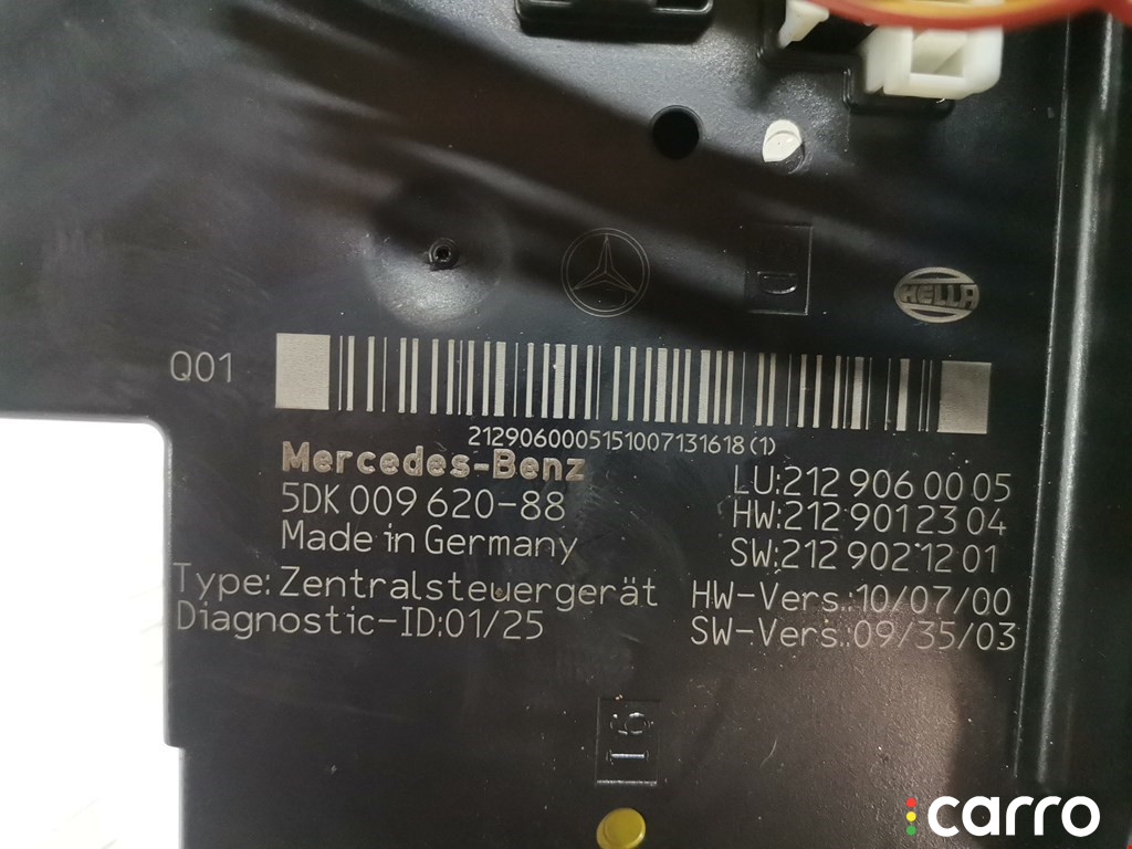 A2129060605, 5DK00962088 Блок комфорта Mercedes E W212 2010г. - фото №5