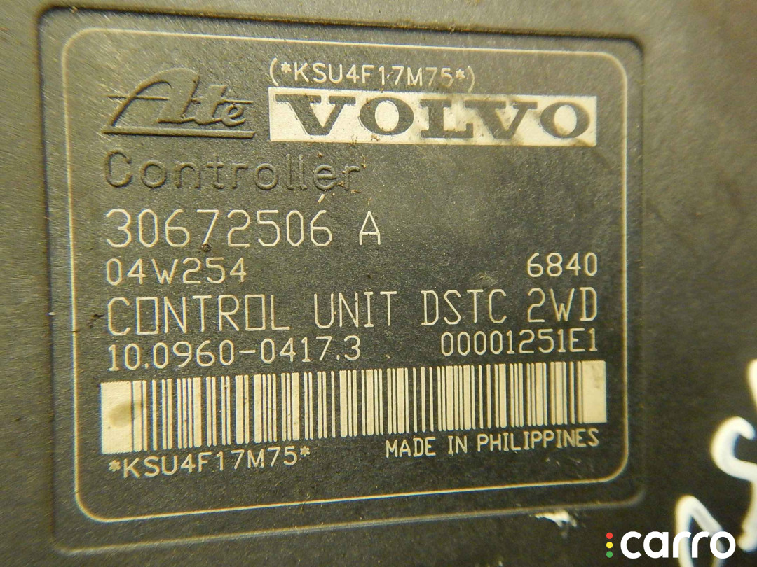 36001319, 10.0960-0417.3 Блок ABS Volvo V50 2004г. - фото №5