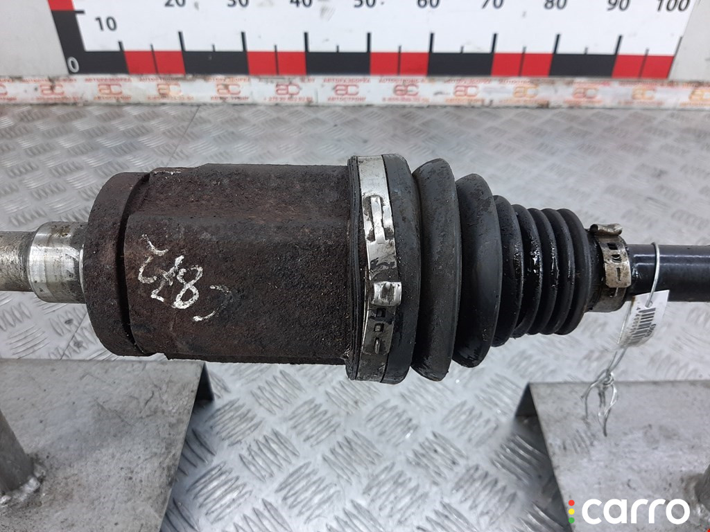 31607622884, P755394604 Полуось передняя правая (приводной вал, ШРУС) BMW X5 E70 2007г. - фото №3
