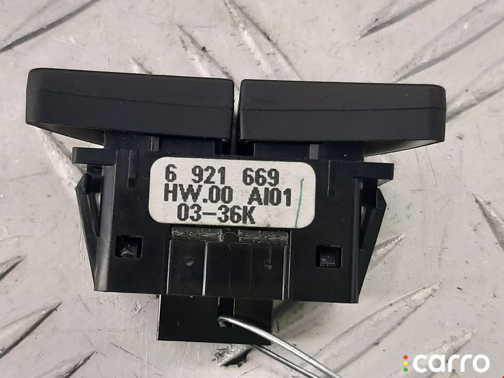 6921669, 65826921669 Кнопка управления бортовым компьютером BMW 6 E63/E64 2004г. - фото №3