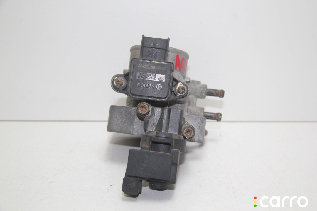 35170-22600, 9541930505 заслонка дроссельная Hyundai Accent 2 (LC) 2001г. - фото №4