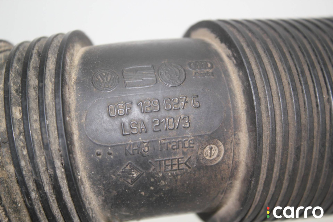 06F129627G патрубок воздушного фильтра Volkswagen Passat B6 2008г. - фото №3