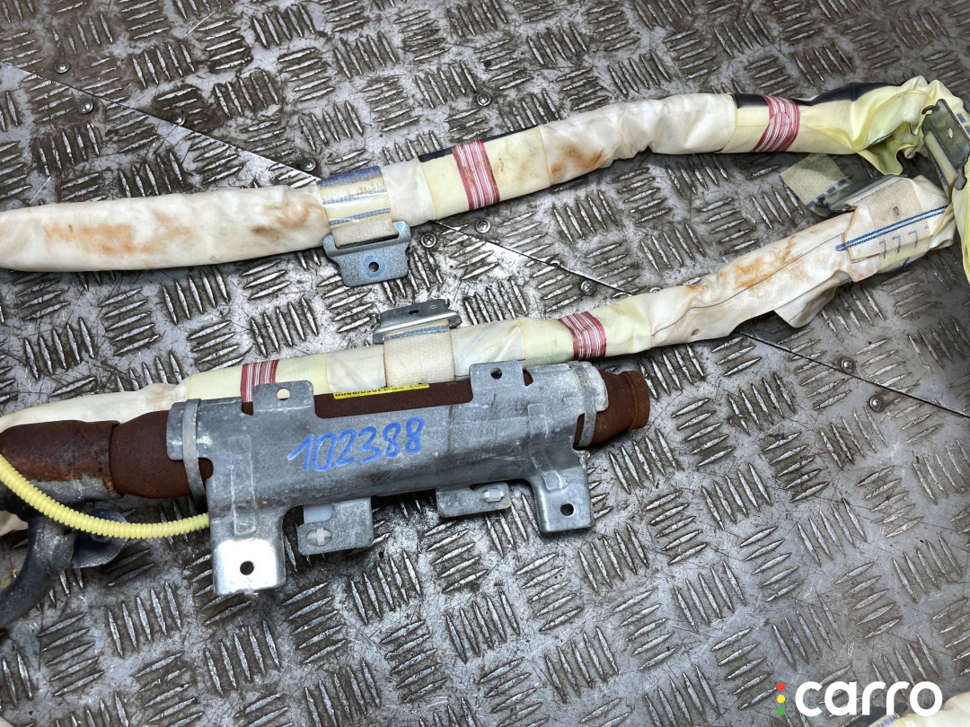 62180-08020, 62180-08021, 62180-08031 Подушка безопасности боковая (шторка) левая Toyota Sienna 3 2011г. - фото №2