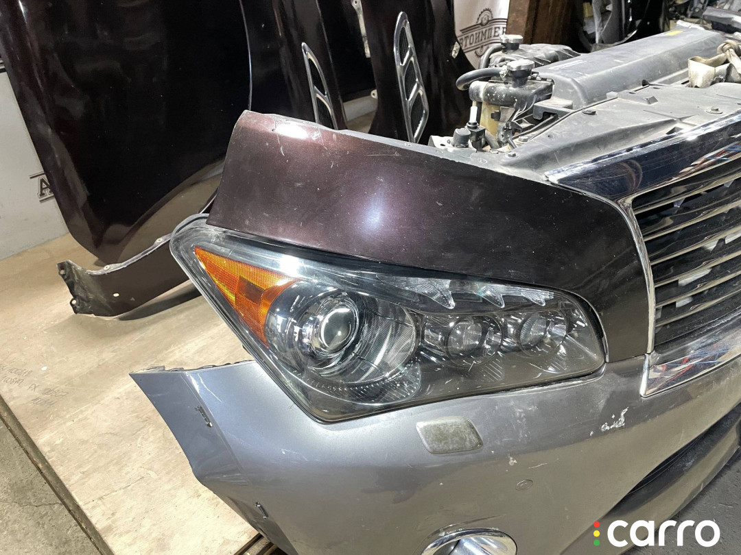 передняя часть (ноускат) в сборе Infiniti QX56 2 2011г. - фото №18