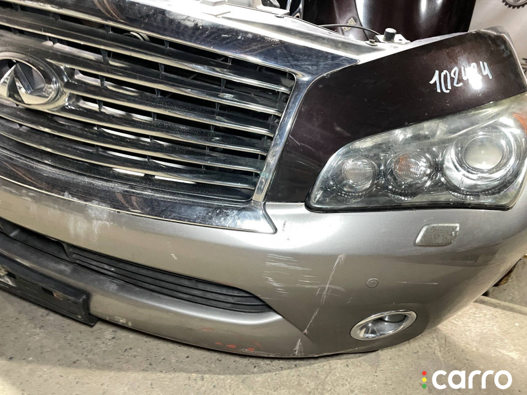 передняя часть (ноускат) в сборе Infiniti QX56 2 2011г. - фото №22