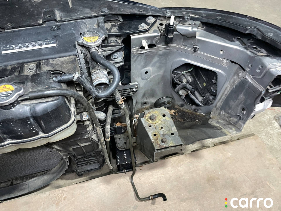 передняя часть (ноускат) в сборе Infiniti QX56 2 2011г. - фото №28