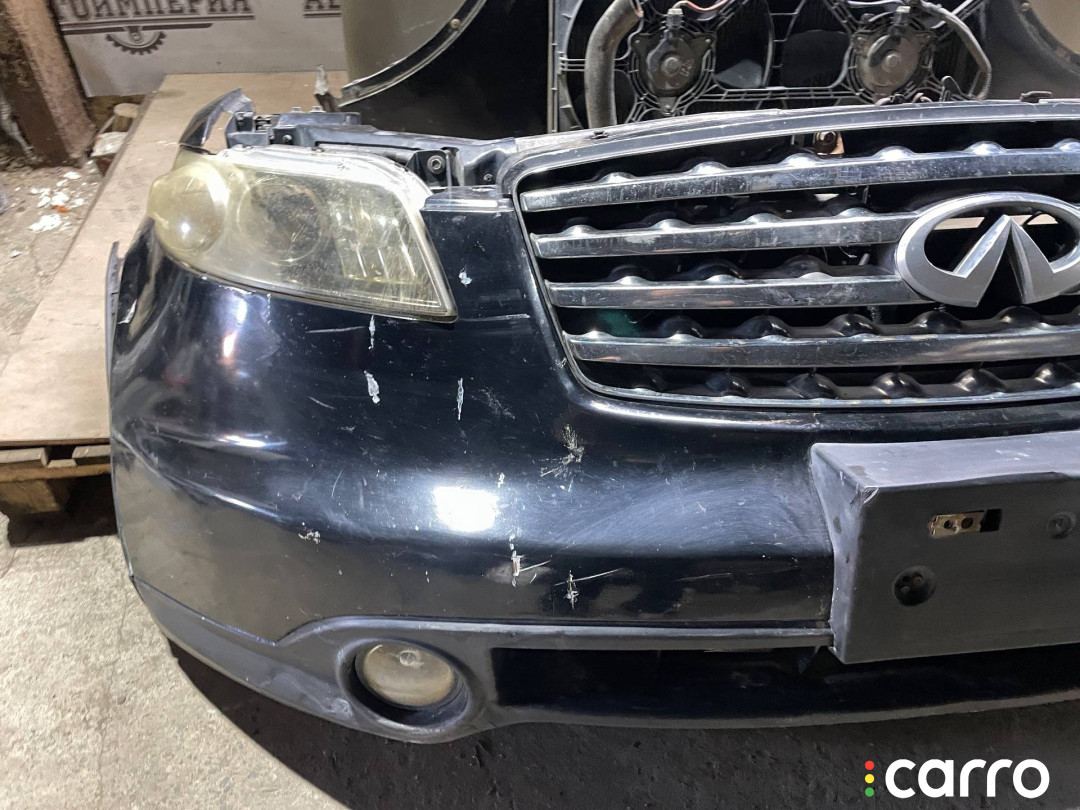 передняя часть (ноускат) в сборе Infiniti FX35 2005г. - фото №15