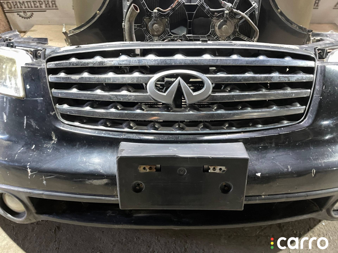 передняя часть (ноускат) в сборе Infiniti FX35 2005г. - фото №16