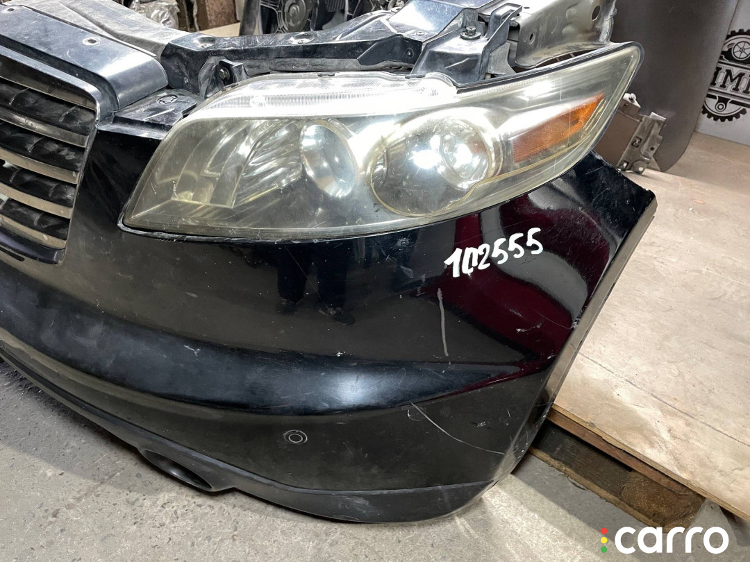 передняя часть (ноускат) в сборе Infiniti FX35 2005г. - фото №19