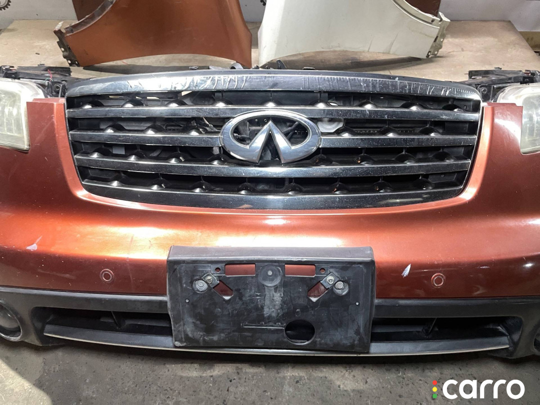 передняя часть (ноускат) в сборе Infiniti FX35 2005г. - фото №16