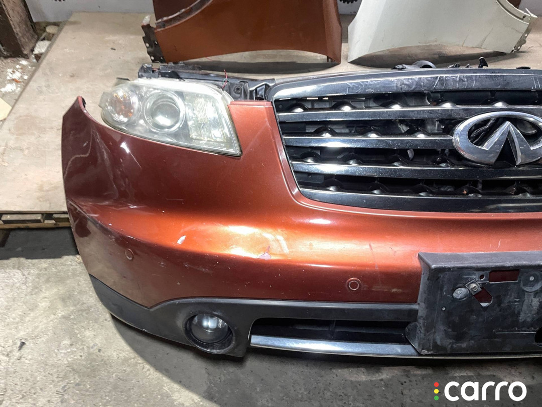 передняя часть (ноускат) в сборе Infiniti FX35 2005г. - фото №19