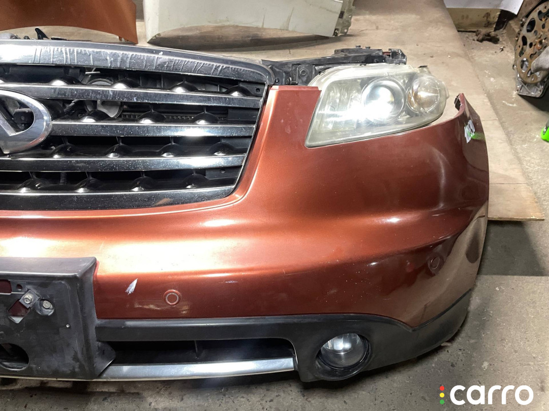 передняя часть (ноускат) в сборе Infiniti FX35 2005г. - фото №20