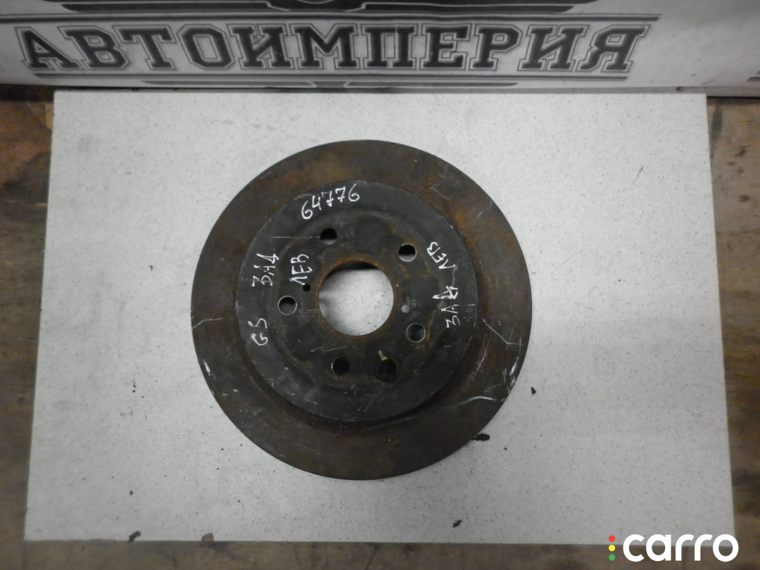 4243130290 диск тормозной задний Lexus GS 3 2007г. - фото №3