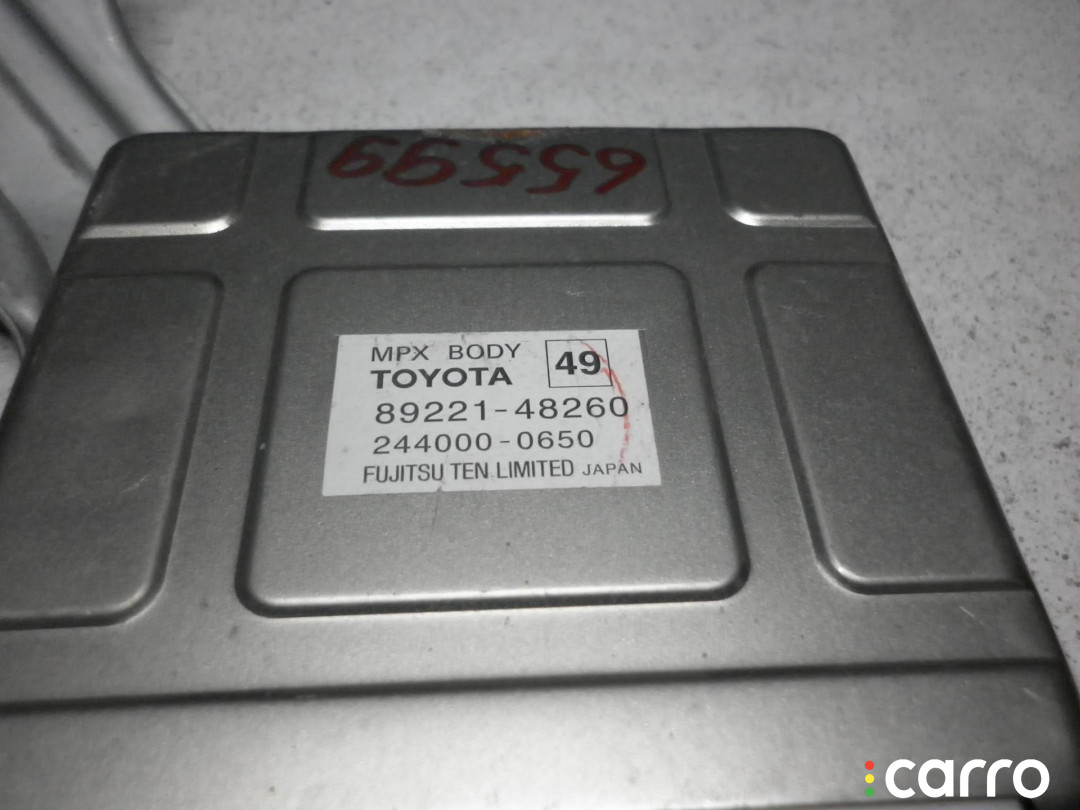 89221-48260 Блок комфорта Toyota Highlander 2006г. - фото №1