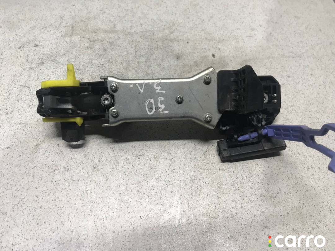 69211-74020, 6920447020, 69227-47010 ручка наружная двери задней левой Toyota Prius 3 2010г. - фото №4