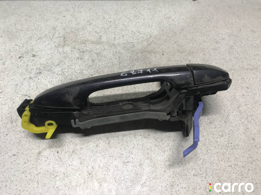 69211-74020, 6920447020, 69227-47010 ручка наружная двери задней левой Toyota Prius 3 2010г. - фото №2