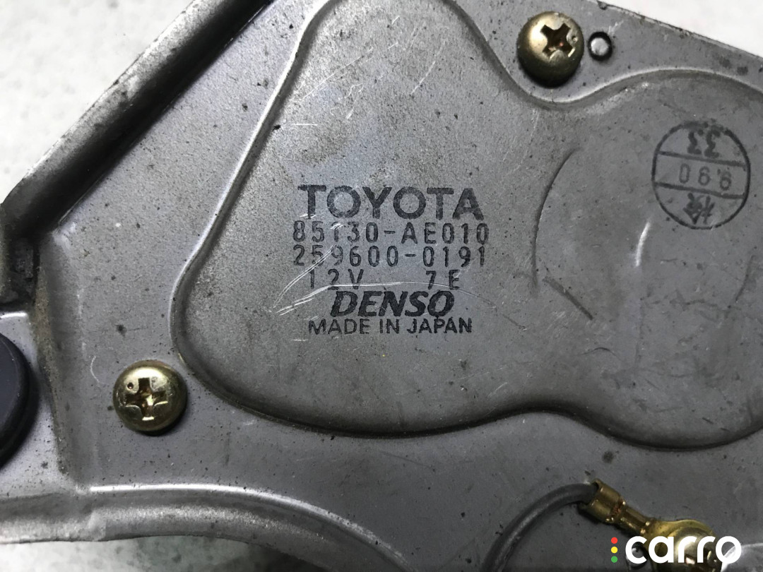 85130-AE010 моторчик заднего стеклоочистителя (дворника) Toyota Sienna 2 2004г. - фото №4
