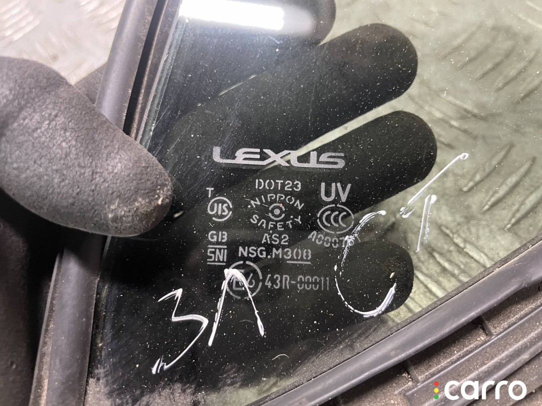 68124-76010 стекло двери задней левой Lexus CT 2011г. - фото №2