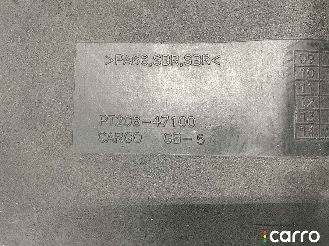 Ковер багажника Toyota Prius 3 2010г. - фото №6