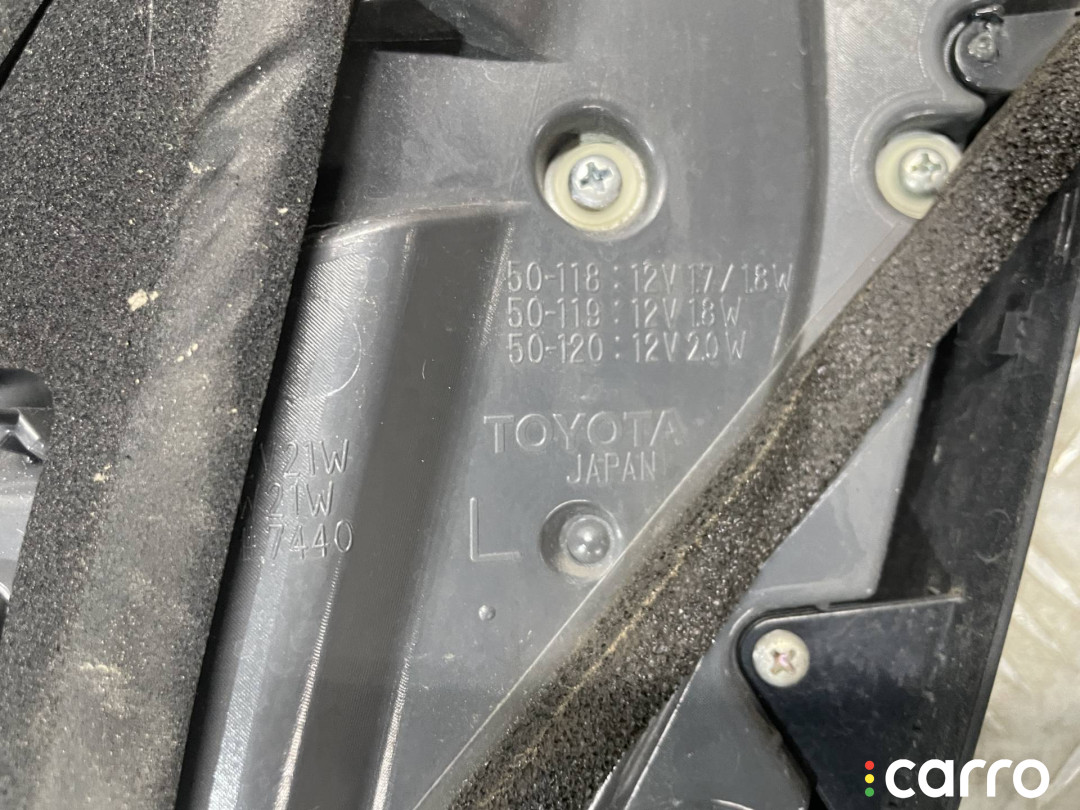 81591-50250, 81591-50270 фонарь крышки багажника левый Lexus LS 4 2011г. - фото №6