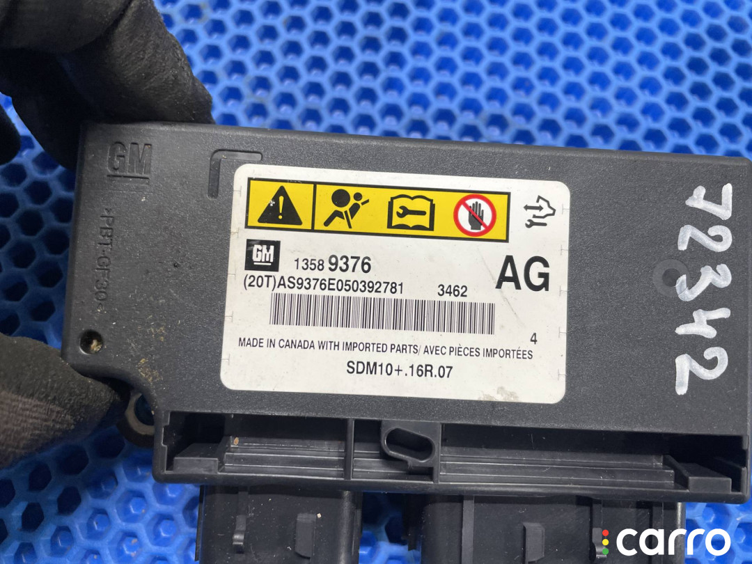 13589376 Блок AirBag Chevrolet Volt 2013г. - фото №2