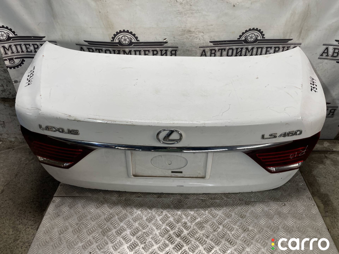 64401-50340 Крышка багажника (дверь 3-5) Lexus LS 4 2014г. - фото №1