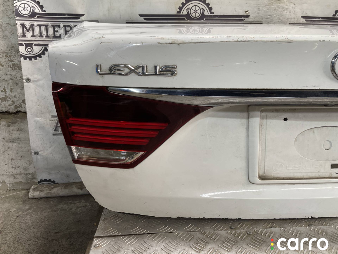 64401-50340 Крышка багажника (дверь 3-5) Lexus LS 4 2014г. - фото №6