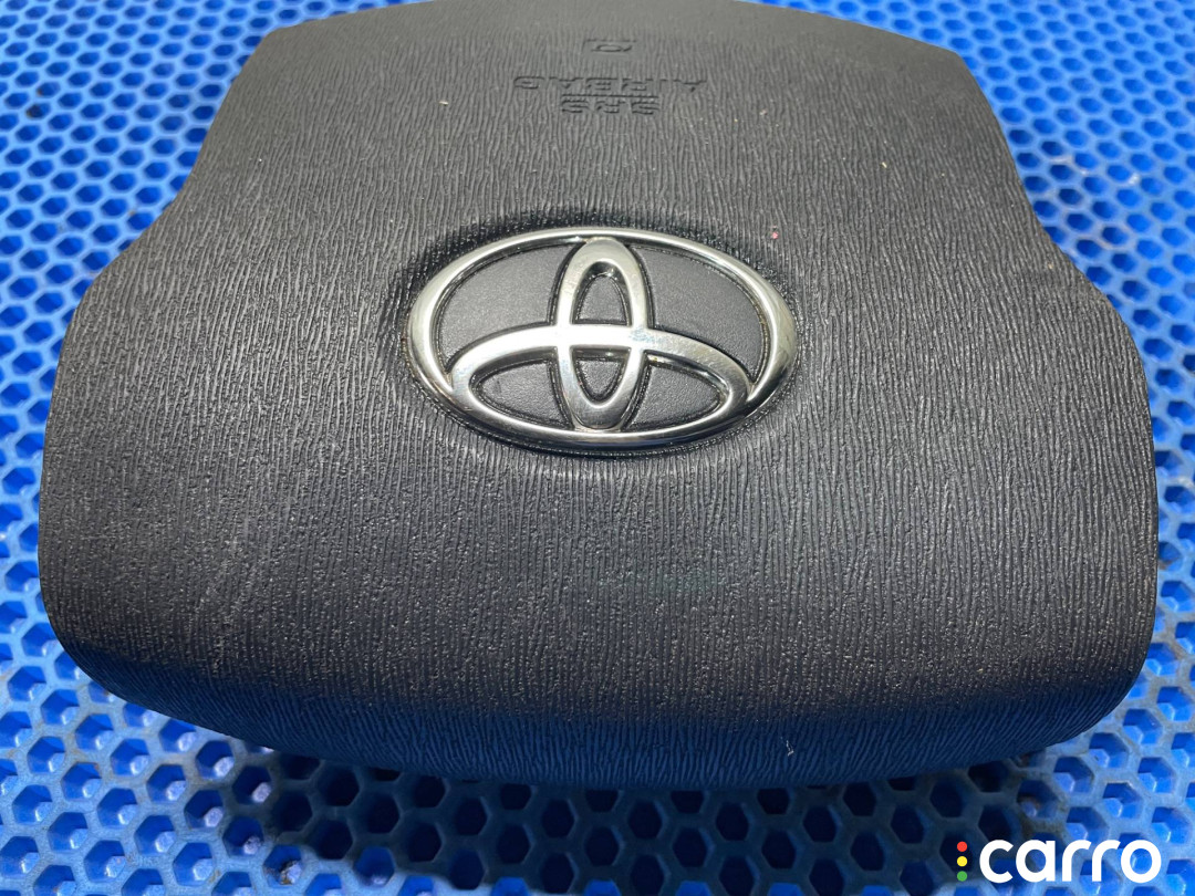 45130-47070-C0, 45130-47071-C0 крышка подушка безопасности водителя Toyota Prius 2 2004г. - фото №4