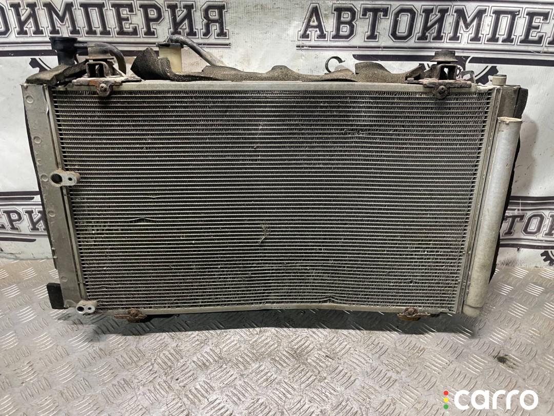16041-21281, 16711-21100, 88450-47020 кассета радиаторов Toyota Prius 2 2007г. - фото №9