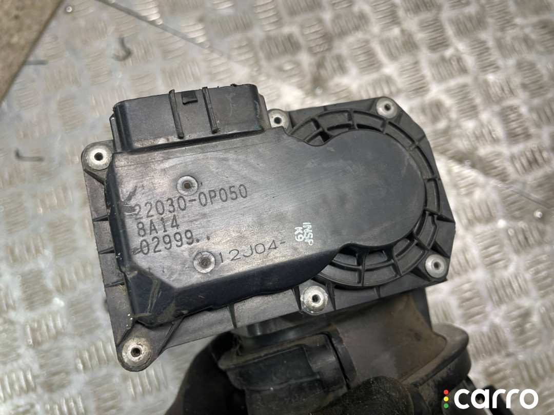 22030-0P050, 171900P041 заслонка дроссельная Toyota Sienna 2 2007г. - фото №5