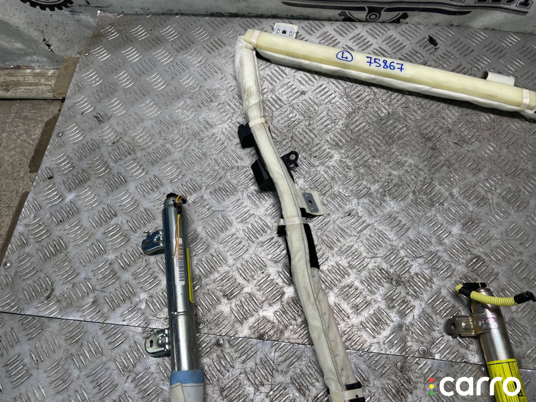 62180-08010 Подушка безопасности боковая (шторка) левая Toyota Sienna 2 2004г. - фото №5