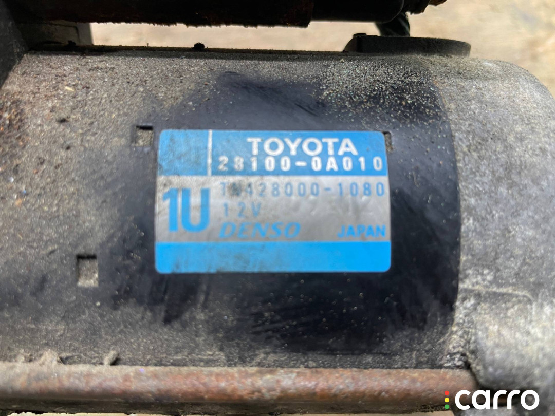 281000A010 Стартер Toyota Sienna 2 2004г. - фото №5