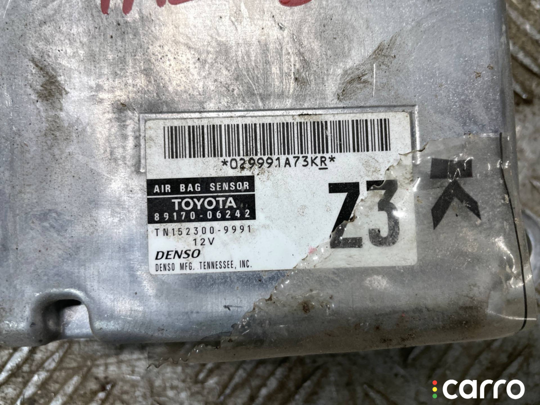 89170-06242 Блок AirBag Toyota Camry Solara XV30 2007г. - фото №2