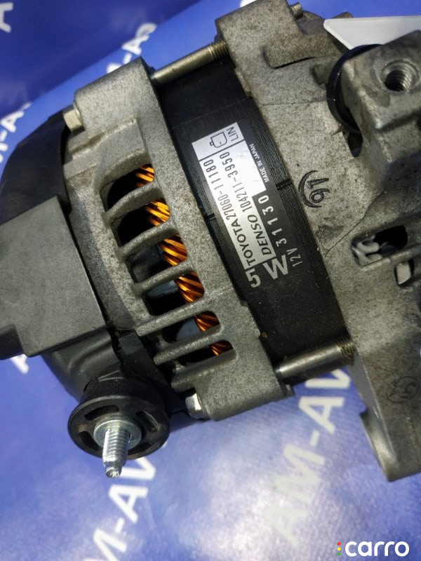 27060-11180 Генератор TOYOTA LAND CRUISER PRADO 2020г. - фото №3