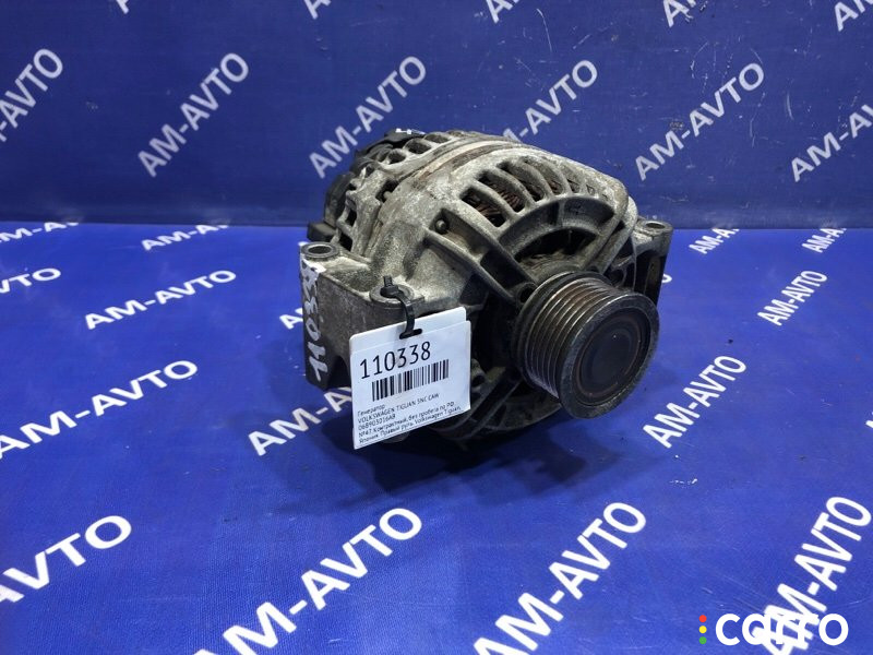 06B903016AB Генератор VOLKSWAGEN TIGUAN 2010г. - фото №6