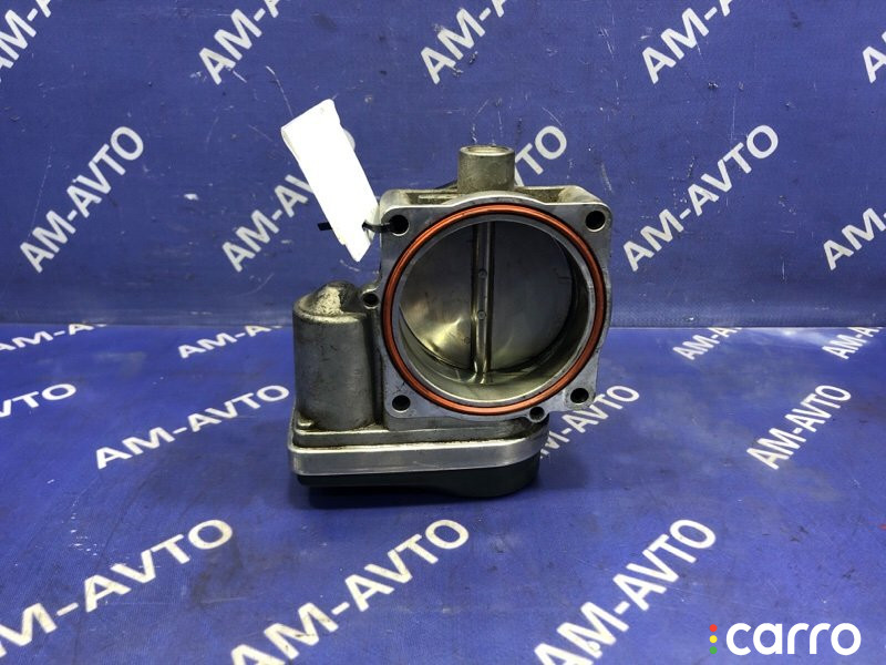 1435959 Заслонка дроссельная BMW X5 2003г. - фото №4