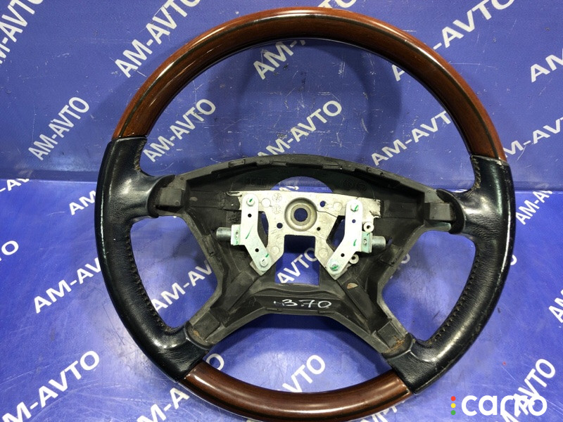 Руль MITSUBISHI PAJERO IO 2002г. - фото №2