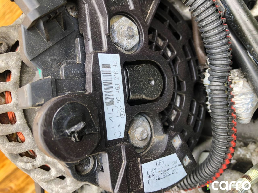 9646321880 Генератор Citroen Xsara Picasso 2002г. - фото №3