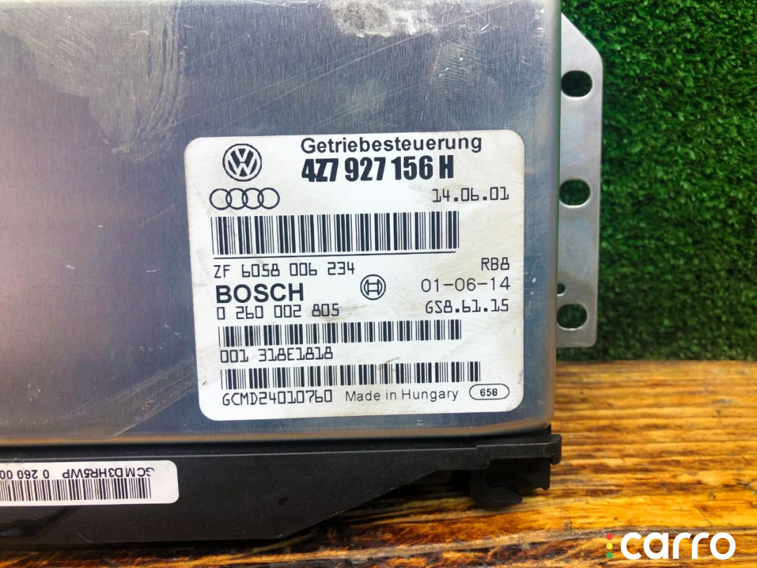 4Z7927156H, 6058006234, 0260002805, 001318E1818, 6S86115 Блок управления АКПП Audi A6 Allroad 2005г. - фото №2