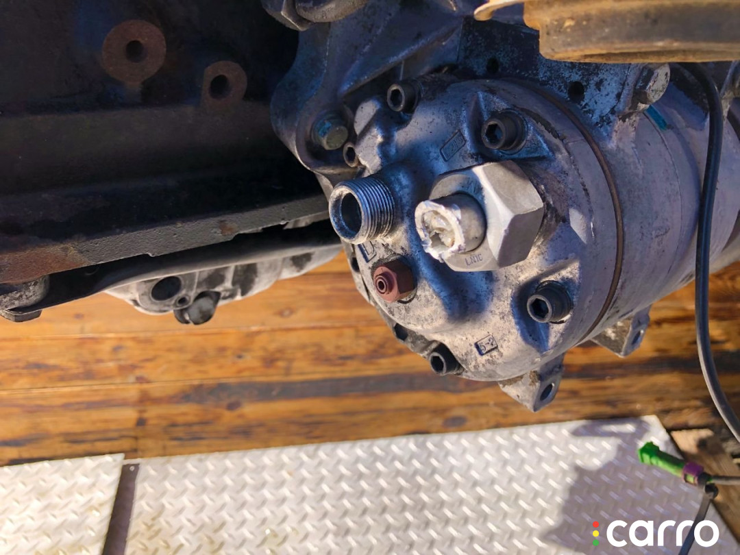 HFC134A Компрессор кондиционера Audi A4 1999г. - фото №4