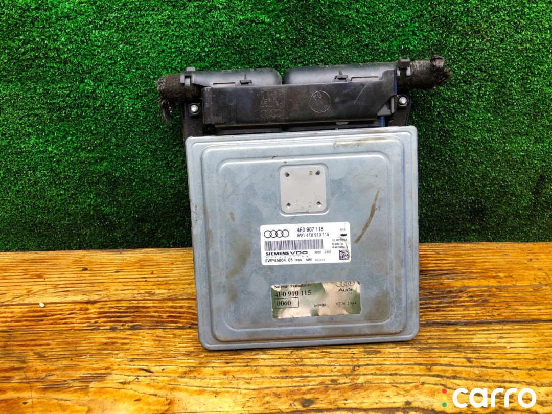 4F0907115, 4F0910115, 5WP4500405, 25522006 Блок управления двигателем Audi A6 2004г. - фото №1