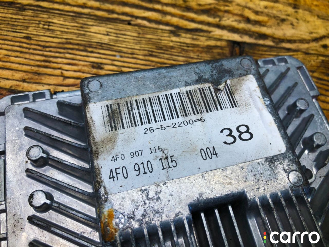 4F0907115, 4F0910115, 5WP4500405, 25522006 Блок управления двигателем Audi A6 2004г. - фото №5