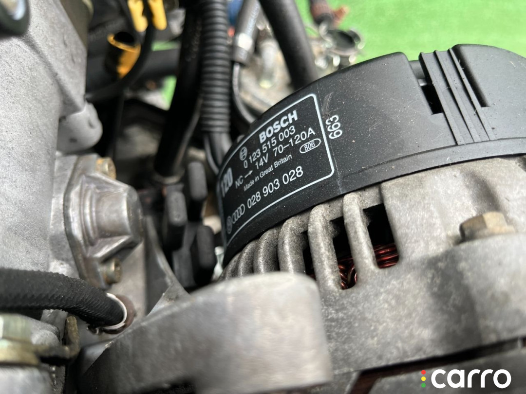 028903028, 0123515003 Генератор Audi A4 1999г. - фото №4