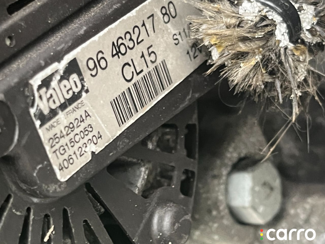 9646321780 Генератор Citroen Xsara Picasso 2001г. - фото №3