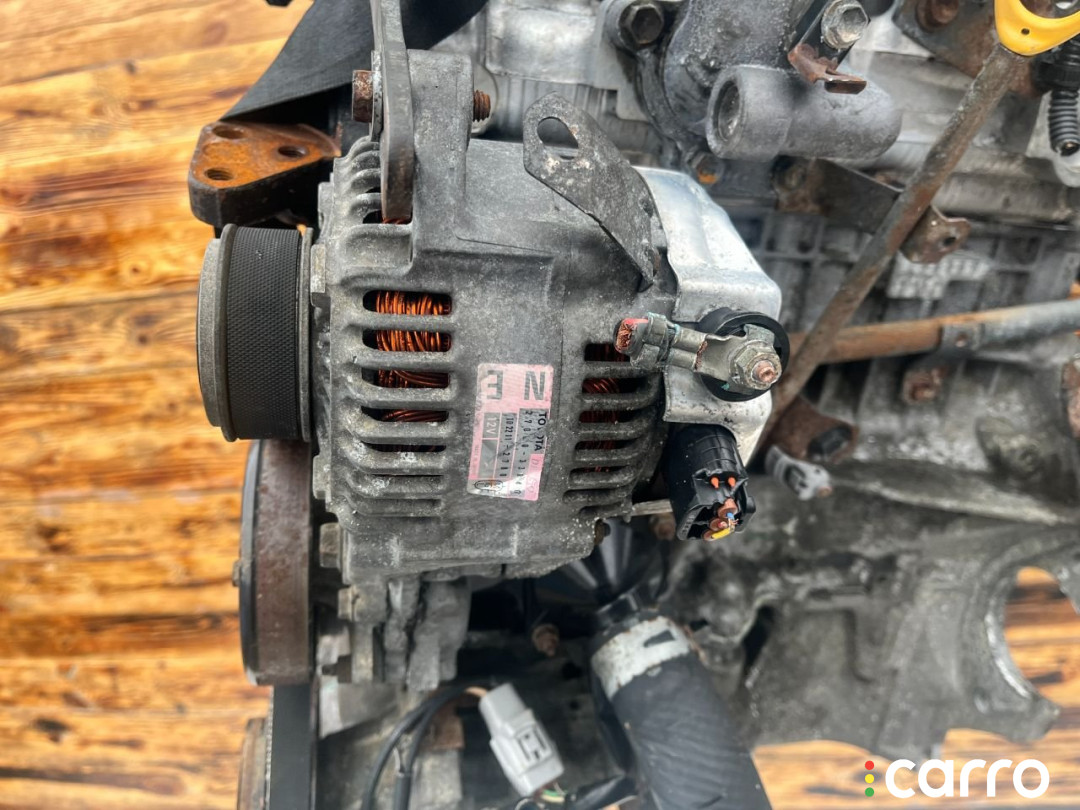 2706033040, 1022112780 Генератор Toyota Yaris 2002г. - фото №1