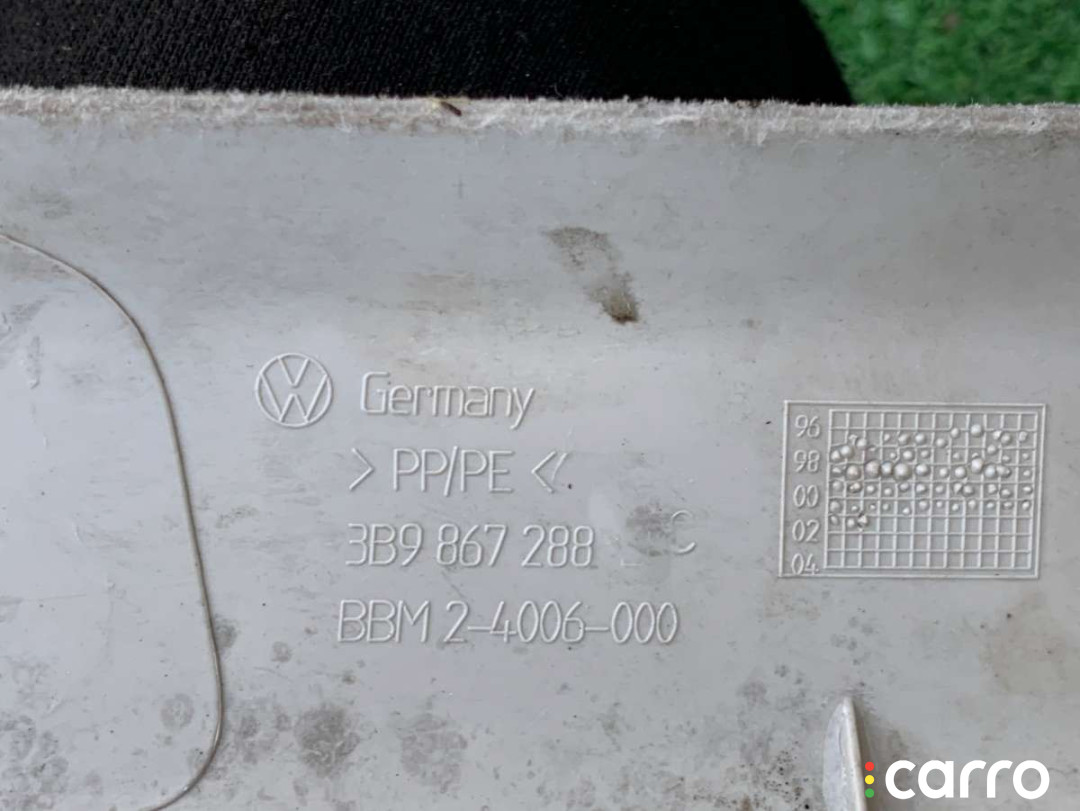 3B0867233, 3B9867245B, 3B0867243, 3B9867287, 3B0867234, 3B9867288, 3B0867244 Обшивка стойки Volkswagen Passat 2002г. - фото №15