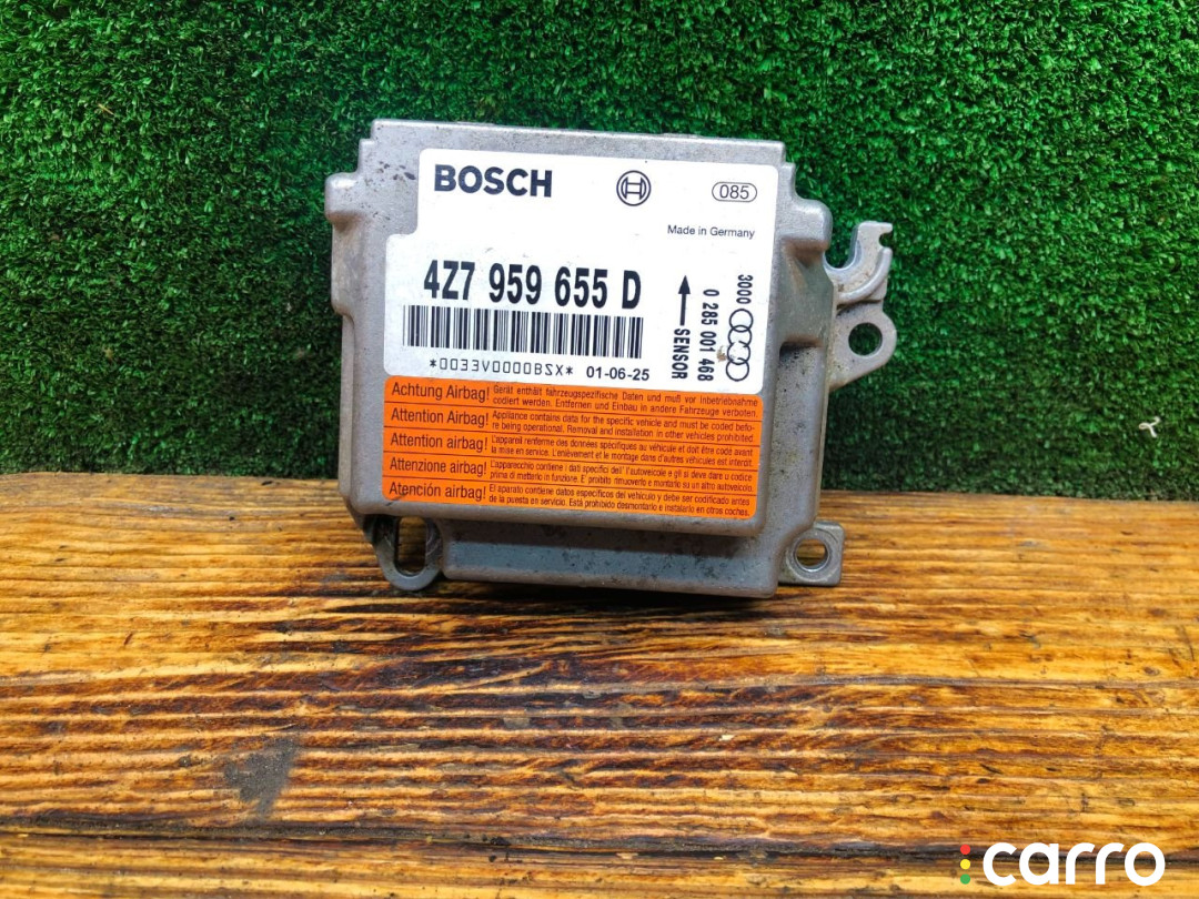 4Z7959655D, 0285001468 Блок AirBag Audi A6 Allroad 2005г. - фото №1