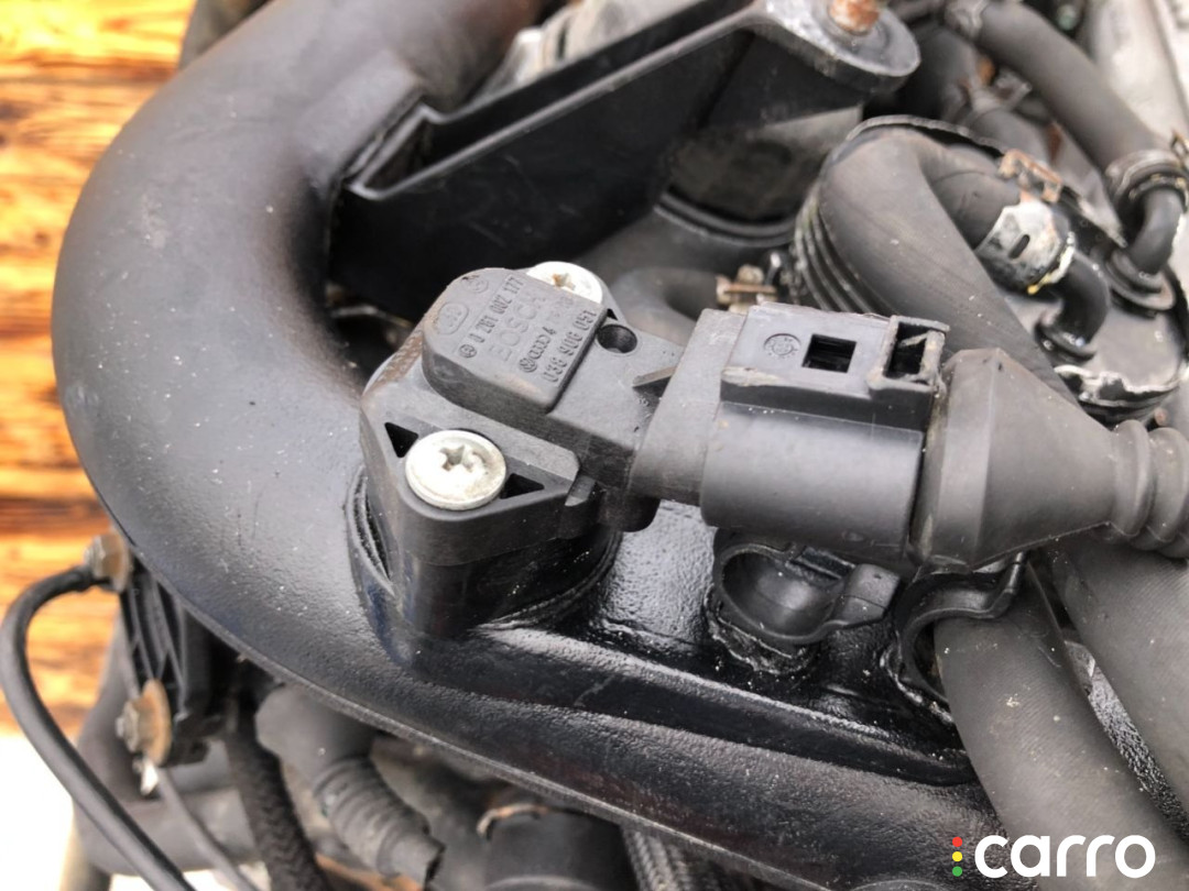 038906051, 0281002177 Датчик давления наддува Audi A4 1999г. - фото №1