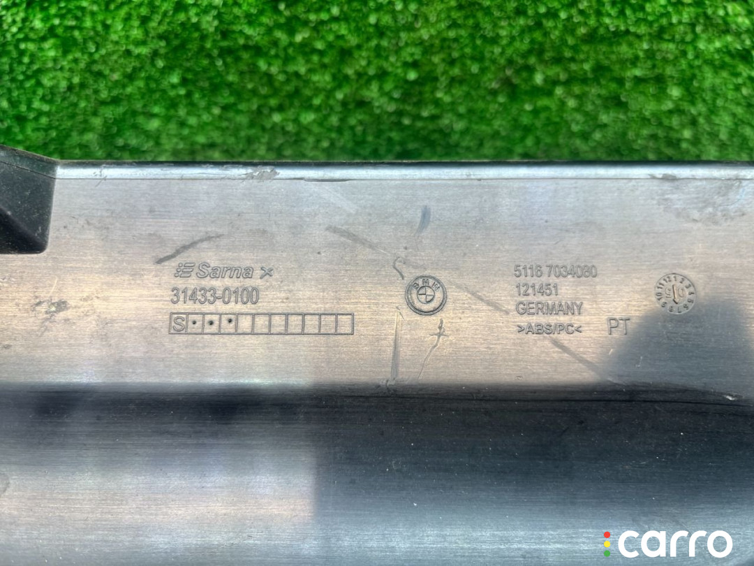 51167034080, 7034080, 121451, 81010000, 314330100 Бардачок BMW 5 E60/E61 2005г. - фото №7