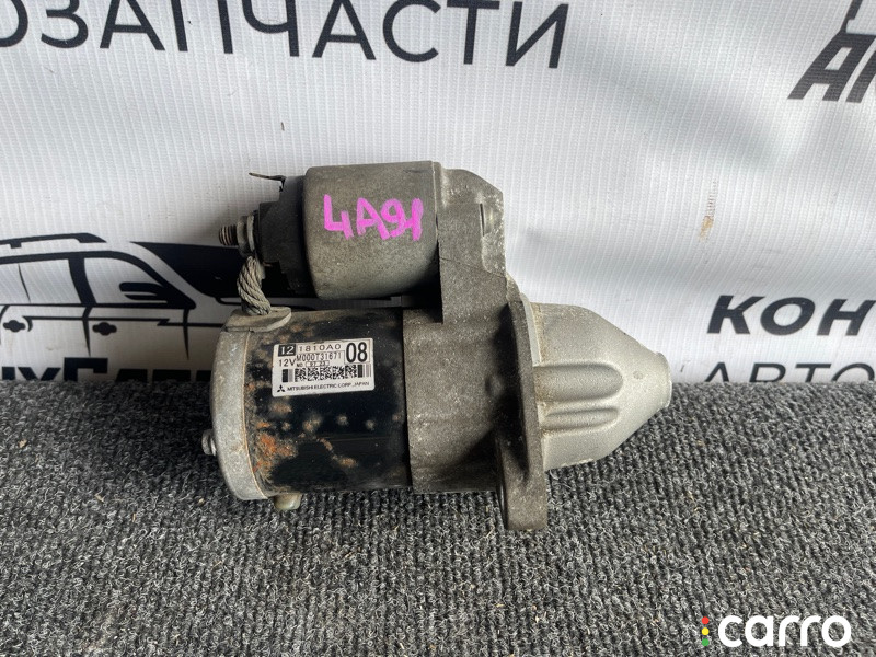 1810A008, LST1107, 115774, ST1810A008, STM5774BA, AMDEL776, NTM1616, 53773, STM5774RD, DAR1810A008, STM4057BA, 0610146SX, STM5774ZD, STM5774RN, S5435S, 255083, 220541112130, ES1118 стартер MITSUBISHI Lancer 2009г. - фото №2